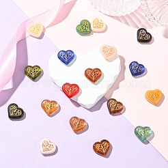 19pcs 19 Farben handgemachte Bunte Malerei-Perlen&nbsp;LAMP-CJ0002-38