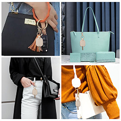 Porte-clés en cuir pu&nbsp;KEYC-WH20011-05KCG-C