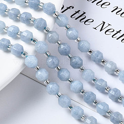 Hilos de abalorios de jade blanco natural&nbsp;G-T132-049A