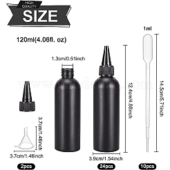36 pz di pipette di trasferimento e tramoggia a imbuto e ricaricabili vuote in plastica&nbsp;DIY-BC0004-94