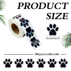 PVC selbstklebende Aufkleber&nbsp;AJEW-WH0609-281