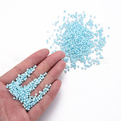 8/0 opaques perles de rocaille de verre&nbsp;X1-SEED-S048-N-012
