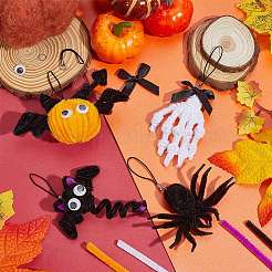 Kit de fabrication de bijoux DIY sur le thème d'Halloween&nbsp;DIY-SC0032-76