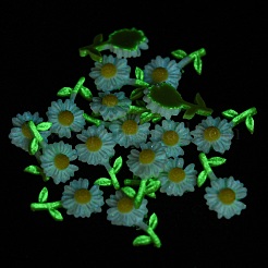 Cabochon decoden luminosi opachi in resina epossidica&nbsp;CRES-M032-02A