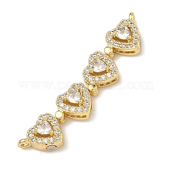 Pendentifs déployables en laiton sertis de micro-pavés de zirconiums cubiques transparents pour la Saint-Patrick&nbsp;KK-A293-27C-G
