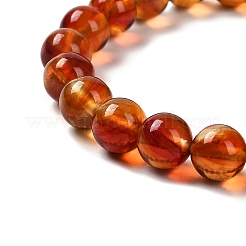 Handgedrehten lampwork Stretch-Armbänder&nbsp;BJEW-R312-02B-06