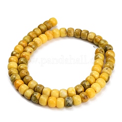 Gefärbt natürlichen weißen Jade Perlen Stränge&nbsp;GG-CBAA20A-01A-04