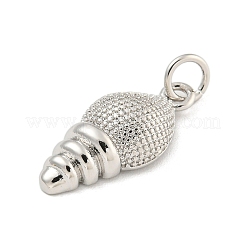 Pendentifs de placage en laiton&nbsp;KK-Z048-06-01P