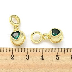 Ottone con pendenti a zirconi&nbsp;FIND-Z023-20B