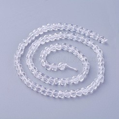 Grade eine natürliche Quarzkristallperlenstränge&nbsp;G-F619-34