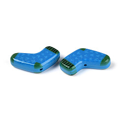 Bedruckte opake Harzperlen&nbsp;RESI-N043-26C
