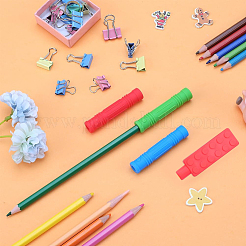 9 capuchon de crayon en silicone de 9 styles&nbsp;AJEW-GF0011-96