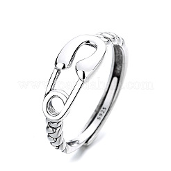 925 verstellbarer Fingerring aus Sterlingsilber für Damen&nbsp;FS-WG59C7E-01