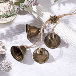 Campana colgante de hierro decoracion&nbsp;HJEW-JM02244