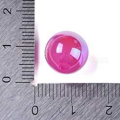 Perline acriliche con placcatura iridescente arcobaleno&nbsp;LS-FIND-B077-01E