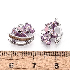 Ciondoli smaltato in ottone&nbsp;KK-T081-16C-P