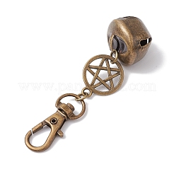 3 pieza colgante de campana de hierro de 3 colores decoración&nbsp;HJEW-JM02276