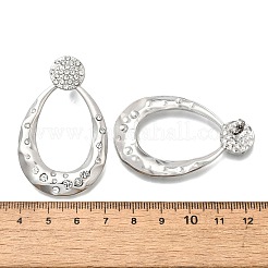 Boucles d'oreilles pendantes en acier inoxydable 304&nbsp;EJEW-F361-23P