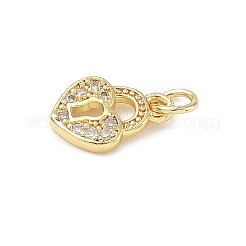 Ottone micro spianare pendenti zirconi&nbsp;ZIRC-I356-38G
