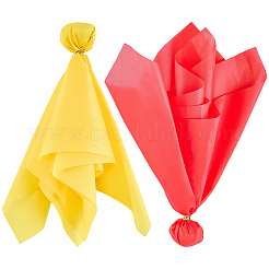 8 Stück 2-farbige Polyester-Straffahne&nbsp;AJEW-CN0007-93