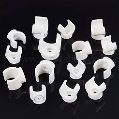 40 supporto per gancio a U in plastica PVC a 4 stili&nbsp;FIND-CA0005-29
