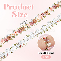 3 Yards Polyester-Spitzenband&nbsp;OCOR-DR0001-21