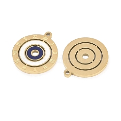 304 Edelstahl-Emaille-Anhänger&nbsp;STAS-P447-01B-G