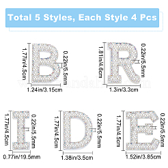 20 pz 5 accessori per costumi in tessuto non tessuto&nbsp;DIY-CP0008-16