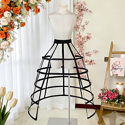 Rock aus Polyester und Stahldraht&nbsp;DIY-WH0591-493B