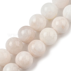 Brins de perles de pierre de lune arc-en-ciel naturel&nbsp;G-N328-024-10mm-AB