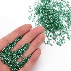 Glass tubulär Perlen&nbsp;SEED-S032-08A-50A