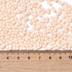 Undurchsichtige Farben Glanz Glas Saatperlen&nbsp;SEED-B001-01A-04