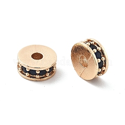 Perline zirconi micro pave  in ottone&nbsp;KK-R216-14KCG-03