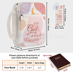 Couvertures de livres en polyester&nbsp;DIY-WH0717-001