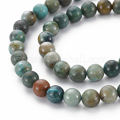 Natur Chrysokoll Perlen Stränge&nbsp;X-G-S376-004A