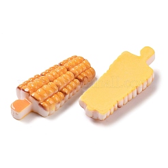 Cabochons décodés alimentaires imitation résine opaque&nbsp;CRES-O002-02B