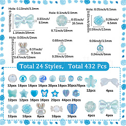 Kits de perles acryliques et plastiques&nbsp;MACR-SP0001-49D