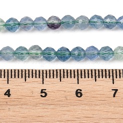 Cuentas de fluorita natural hebras&nbsp;X-G-L662-A02-4mm