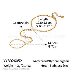 Braccialetti da donna con catena a maglie e anelli&nbsp;PW2633