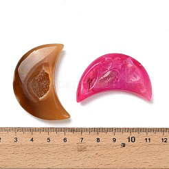 Mond-Naturschmuck aus Druse-Geode und Achat&nbsp;G-F833-W01-02