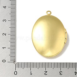 Messing-Medaillon-Anhänger&nbsp;KK-Q019-19G