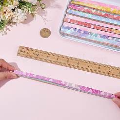 900 tira de papel hecha a mano de 10 colores&nbsp;DIY-SC0033-87C