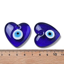 Colgantes hechos a mano del lampwork del ojo malvado&nbsp;LAMP-F035-11A