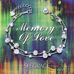 Braccialetti multifilo in argento sterling placcato rodio 925&nbsp;JB406A