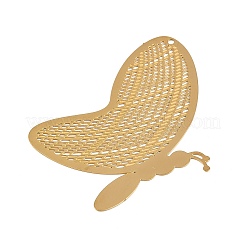 Pendentifs en métal gravé en acier inoxydable 304&nbsp;STAS-H236-08G