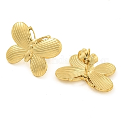 Boucles d'oreilles à tige en acier inoxydable 304 avec placage ionique (IP) pour femmes&nbsp;EJEW-S227-42G