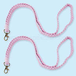 2 Stück Polyester-Ausweis-Handy-Lanyard&nbsp;AJEW-CY0002-20B