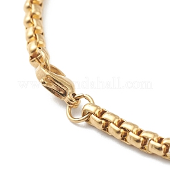 Collane a catena in acciaio inossidabile 304&nbsp;STAS-G244-80A-G