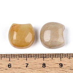 Natürliche Topas-Jade-Perlen in Katzenkopfform&nbsp;G-T144-05H