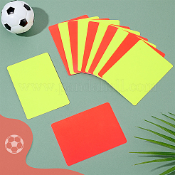 Blanko-Strafkarten aus PVC-Kunststoff&nbsp;LS-AJEW-WH0401-87